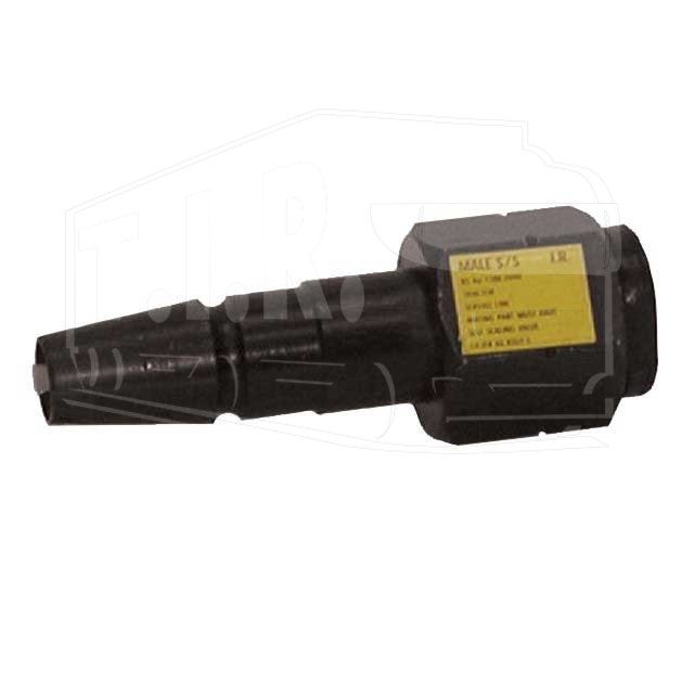 UC KLTC0283, Соединительная головка М16*1.5 жолтая (папа) — Universal Components