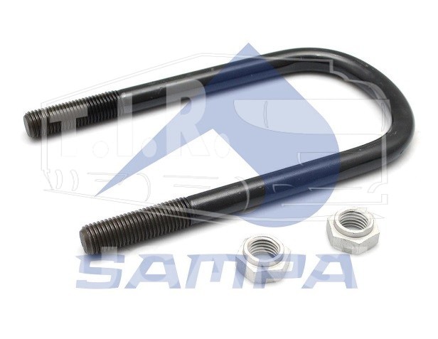 070.307/1, Стремянка 152*290 М24*3 R90/R45 — Sampa