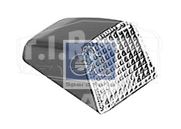 2.24196, Стекло фонаря белое — Diesel Technic