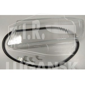TD01-57-016LSR, Стекло фары противотуманной MAN TGS/TGX, LH — TangDE