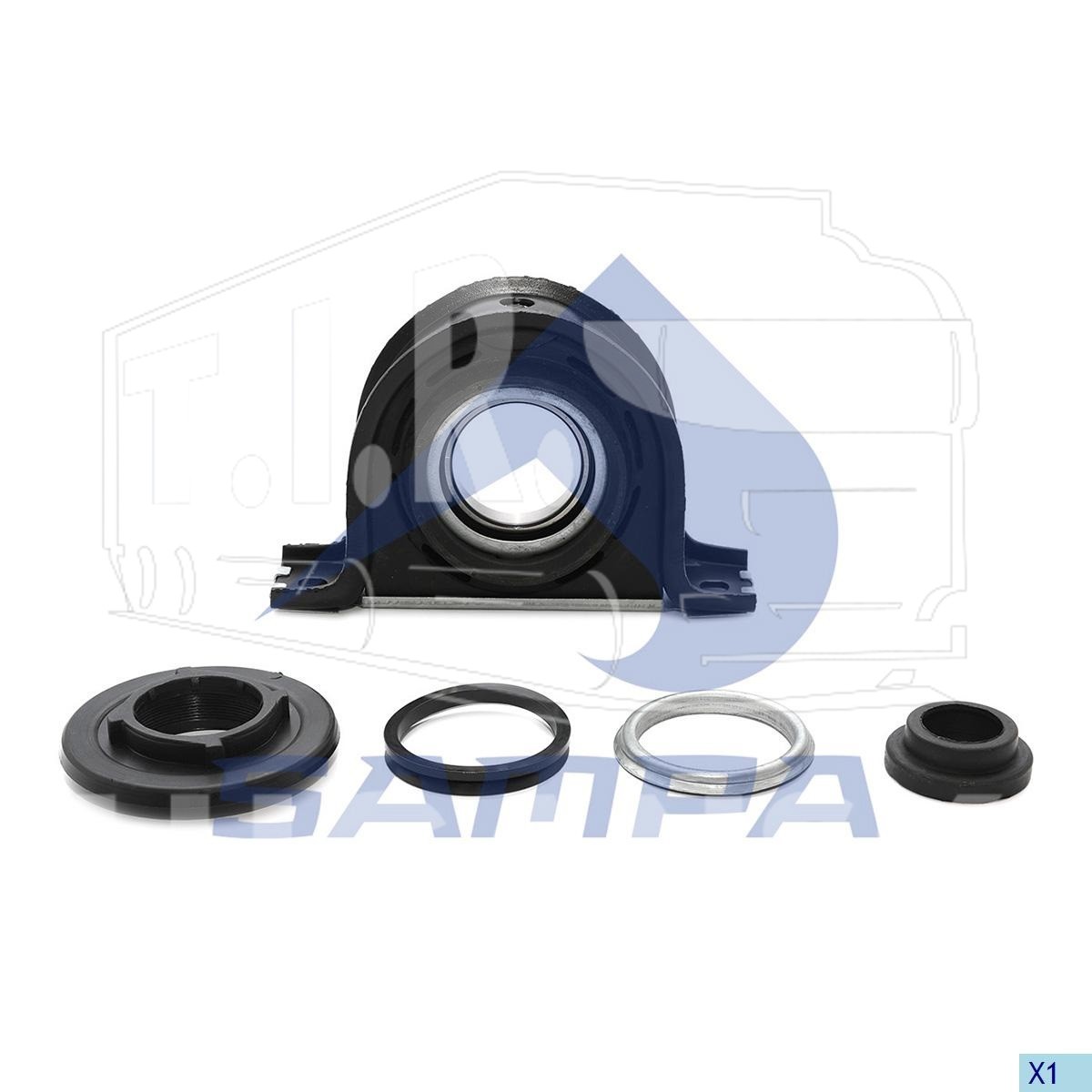 060.177, Подшипник подвесной D60 — Sampa