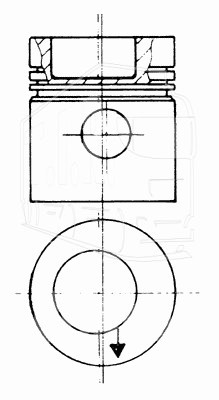 93 831 600, Поршень — Kolbenschmidt