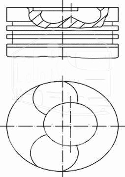228 31 00, Поршень — Mahle