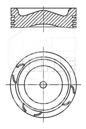 21369 00, Поршень — Mahle