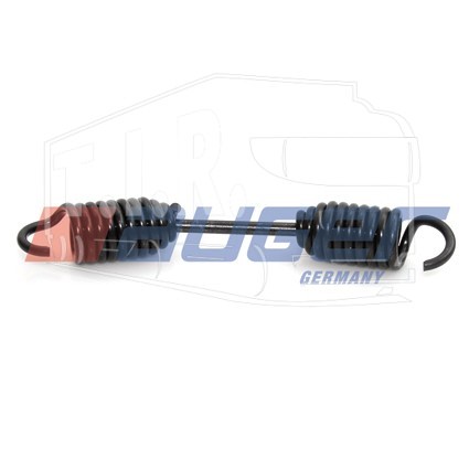 AUG53779, Пружина колодки 201*29,5mm — Auger