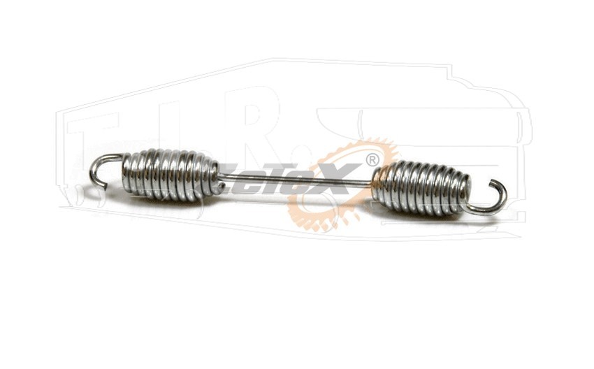 ZX01.0131, Пружина колодки 268*34*5 — ZeTeX