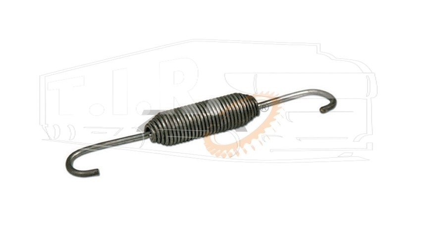 ZX01.0358, Пружина колодки 185*22,5*2,5 — ZeTeX