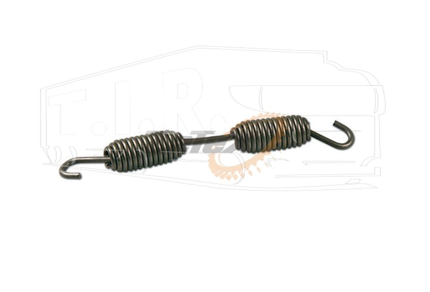ZX02.0050, Пружина колодки 228*26*4 — ZeTeX