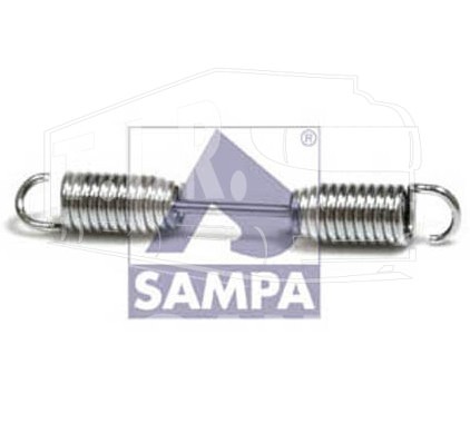 082.009, Пружина колодки 203*28,5*4,25 — Sampa
