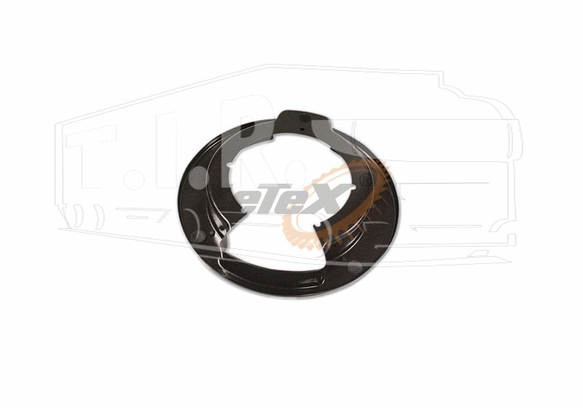 ZX13.0222, Пыльник тормозного барабана 200мм — ZeTeX
