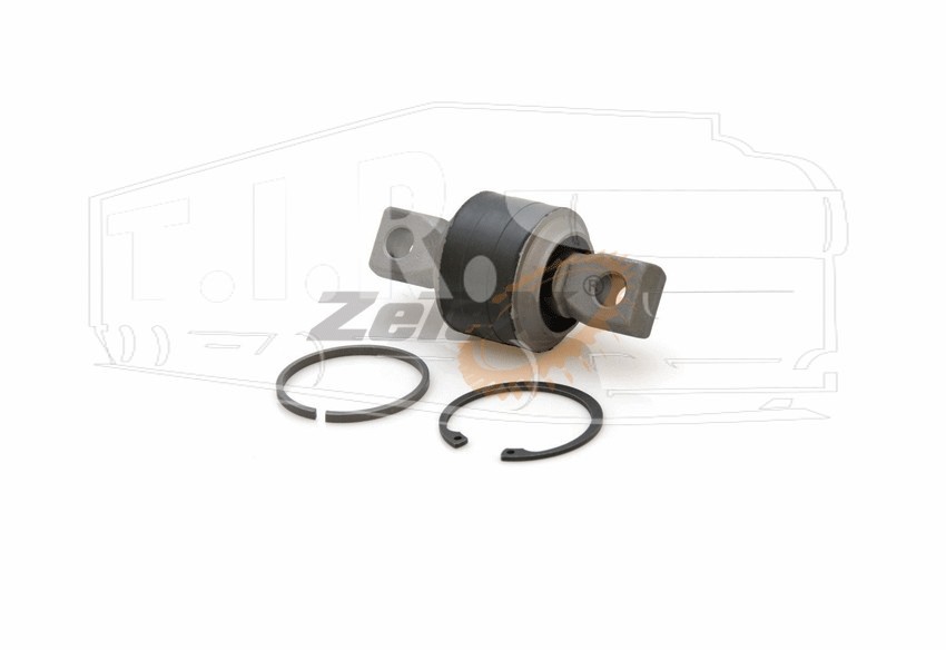ZX11.0252, Р-к реактивной тяги РЕЗИНА 67*115*15 — ZeTeX