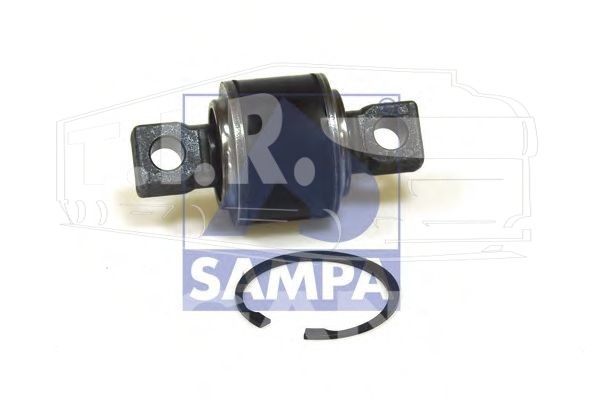 040.570, Р-к реактивной тяги РЕЗИНА 75*115*17 — Sampa