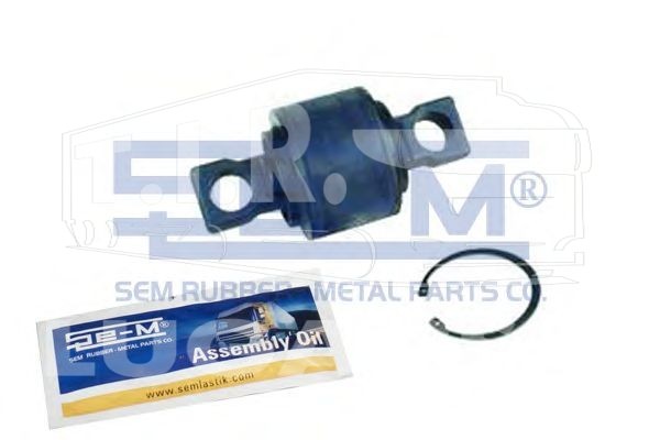 SEM8465, Р-к реактивной тяги РЕЗИНА 75*115*19 — SEM