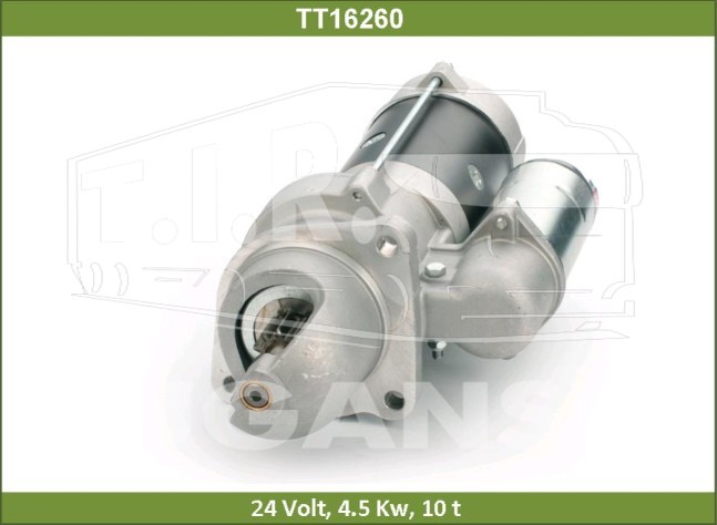 Стартер 24v 4.5kW 10T