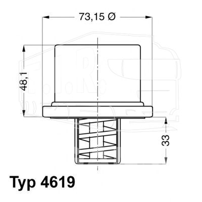 Термостат 86C