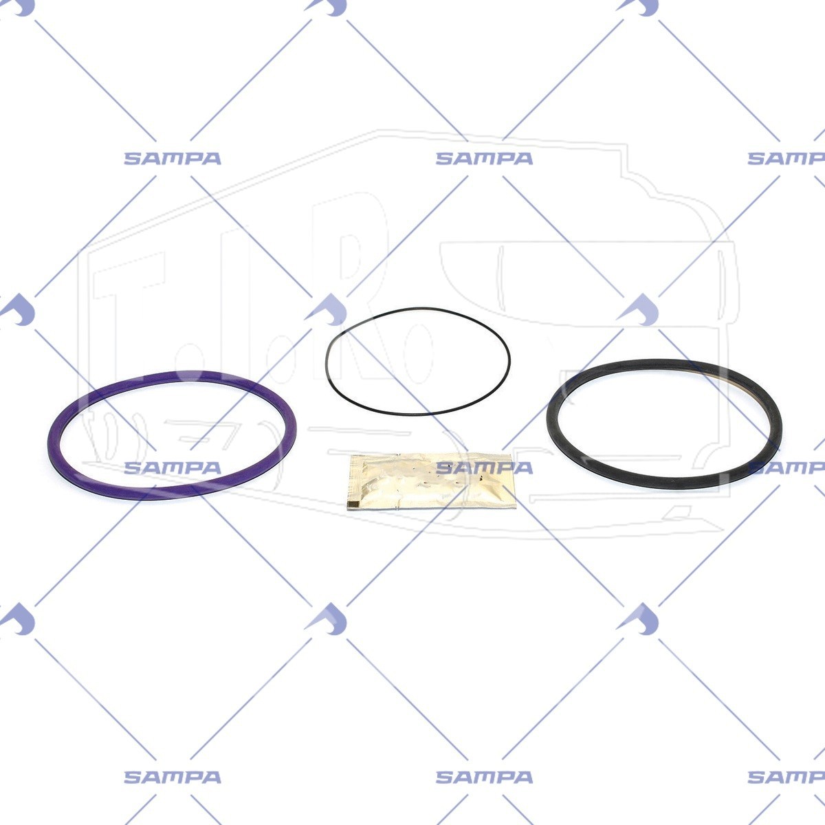 030.719, GASKET K?T, CYL?NDER L?NER — Sampa