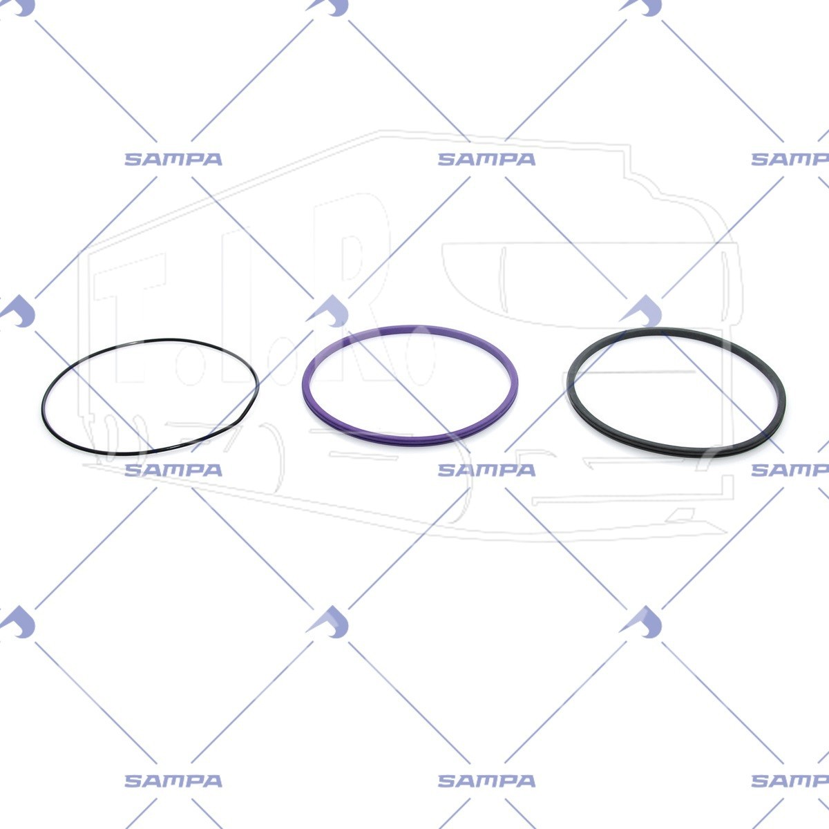 030.729, Seal ring kit — Sampa
