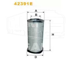 42391E, Фильтр воздушный — WIX