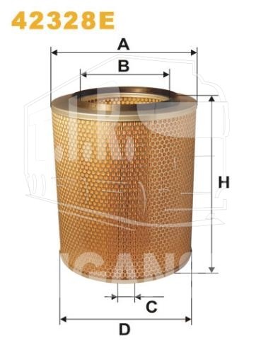 42328E, Фильтр воздушный — WIX