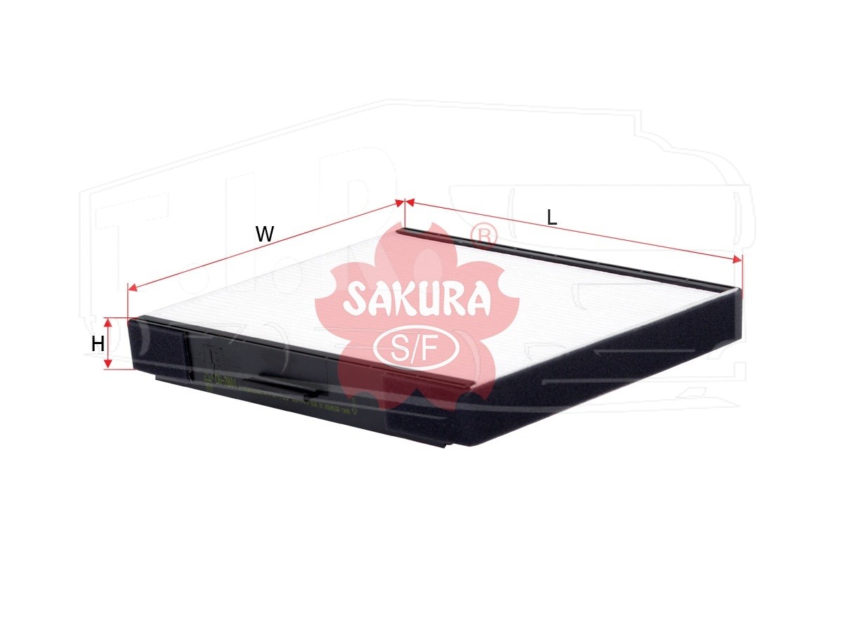 CA-2801, Фильтр салона — Sakura