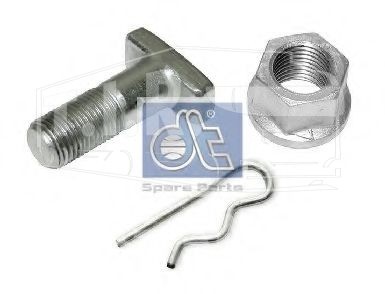 1.32603, Шпилька колеса М20*2*57 (с гайкой и стопором) — Diesel Technic