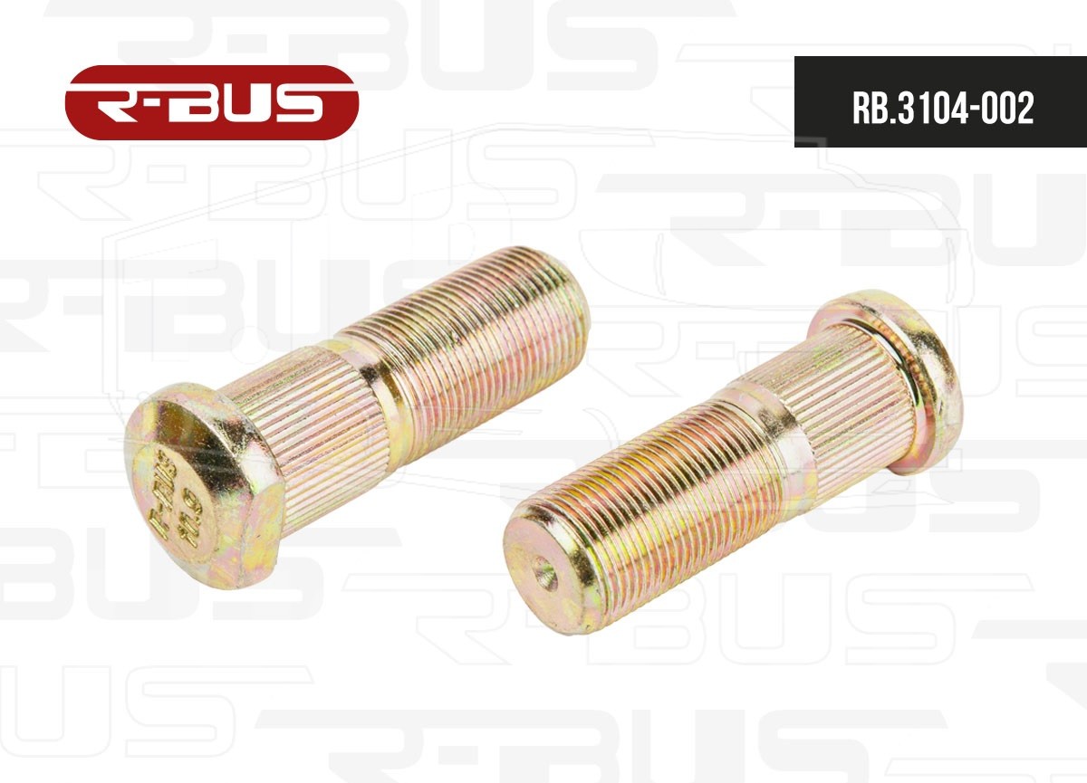 RB.3104-002, Шпилька колесная передняя M22x1.5 — R-BUS