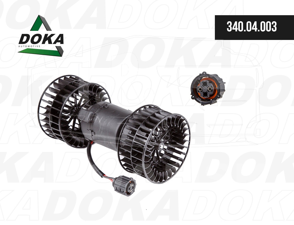 340.04.003, Вентилятор отопителя — DOKA