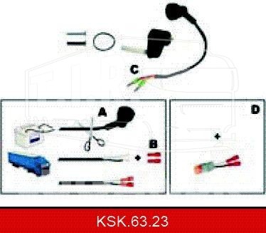 REPAIR KIT HEATER 24V M27x1 + DEUTSCH